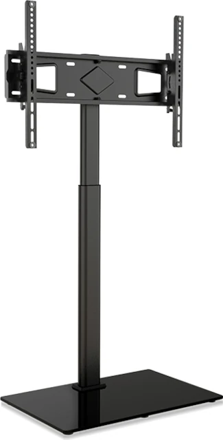 Βάση τηλεόρασης δαπέδου με ρυθμιζόμενη γωνία 2 αξόνων και ύψους για οθόνες 40 ~ 70″